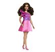 Barbie MODEL - Glänzendes Kleid mit Rüsche