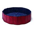 Karlie Skládací bazén pro psy modro/červený 120x30cm