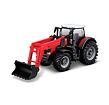 Bburago - FARMLAND, Traktor Massey Ferguson 8740S s předním nakladačem, 10cm