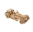 Ugears 3D dřevěné mechanické puzzle Sportovní auto Rapid Mouse
