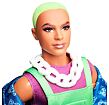 BARBIE BMR1959 KEN SE ZELENÝMI VLASY MÓDNÍ DELUXE
