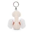NICI Schlüsselanhänger Love White Swan 8cm, GRÜN