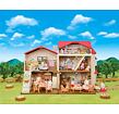 Sylvanian familes Patrový dům s červenou střechou a se světly, nový