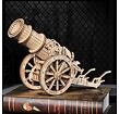 RoboTime 3D dřevěné mechanické puzzle Obléhací kanón