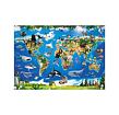 Dino Puzzle Tierkarte 100 XL Teile
