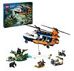 Lego 60437 Dschungel Exploration Hubschrauber im Basislager