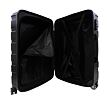 Bavy Cestovní kufr skořepinový 24" Ribs Black