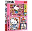 Puzzle 2x200 Hello Kitty a přátelé 41x27,5cm v krabici 26x34x4,5cm