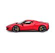 Bburago - RACE+PLAY, Ferrari 296 GTB, červená, 1:18
