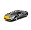 Bburago - RACE+PLAY, Ferrari 296 GTB ASSETTO FIORANO, šedá metalíza, 1:18