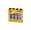 LEGO sběratelská skříňka na 8 minifigurek - černá
