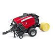Bruder 2039 Lis na kulaté balíky Massey Ferguson RB 4180V