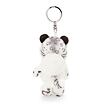 NICI GREEN Klíčenka sněžný leopard Eleni Snowbell, 10 cm
