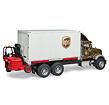 Bruder 2828 Logistický Mack Granite UPS s příslušenstvím