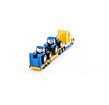SIKU Super 1805 - Tahač s vlekem a 2 traktory New Holland 1:87
