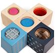 Bigjigs Toys Smyslové kostky