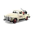 Maisto - Harley-Davidson Custom, 1950 Chevrolet 3100 Pickup + 2001 FLSTS Heritage Springer, 1:24