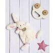 Doudou Dárková sada - Plyšový králíček růžový 26 cm