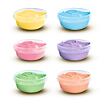 Fingerfarben Pastell - kleine Becher 6 x 45ml