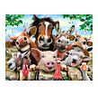 Puzzle 3D - Smějící se domácí zvířata