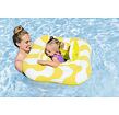 Nafukovací baby sedací kruh s opěrkou, 79x79 cm
