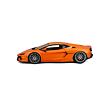 Bburago - Auta HOBBY, Lamborghini Temerario, oranžová, 1:18