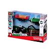 Bburago - FARMLAND, Set Valtra N174 se třemi přívěsy, 10 cm