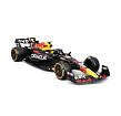 Bburago - RACE Formule F1 s figurkou jezdce, Oracle Red Bull Racing RB19 (2023), 11# Peréz, 1:24