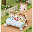 Sylvanian Families Kočárek pro trojčata