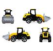 Car Truxx 2 Lader Kunststoff 34cm mit Figur