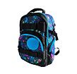 PIXIE CREW Studentenrucksack, blau, Spiral magic, 100 Pixel