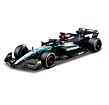 Bburago - RACE Formule F1 v dekorativním boxu, Mercedes-AMG Petronas W15 (2024), #63 G.Russell, 1:43