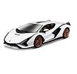 Bburago - Auta HOBBY, Lamborghini Sián FKP 37, bílá, 1:18
