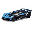 Bburago - RACE, Bugatti Bolide v dekorativním boxu, černá metalíza-modrá, 1:43