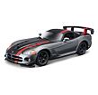 Bburago - Auta HOBBY, Dodge Viper SRT 10 ACR, šedá metalíza-matná černá, 1:24