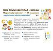 Kalendář magnetický - Školka 114ks magnetek