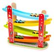 Bigjigs Toys Hölzerne Autorennbahn