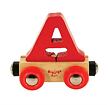 Bigjigs Rail Wagon Holzschienenbahn - Buchstabe A
