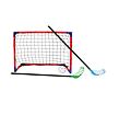 Floorball CROSS Set, 2 Schläger, 1 Tor