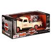 Maisto - Harley-Davidson Custom, 1950 Chevrolet 3100 Pickup + 2001 FLSTS Heritage Springer, 1:24