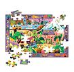 Mudpuppy Puzzle Falten und Suchen Natur 64 Teile