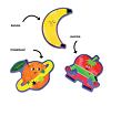 Mudpuppy Puzzle Space Frucht mit Duft 60 Stück