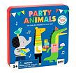 Petit Collage Magnetisches Buch Tierparty