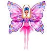 Barbie DANCER mit Schmetterlingsflügeln