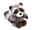 NICI Plüsch Waschbär Lenno 20cm, GRÜN