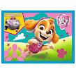 Puzzle 4v1 Štěňata v běhu Tlapková patrola/Paw Patrol 28,5x20,5cm v krabici 28x28x6cm