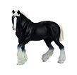 Mojo Clydesdalský kůň černý