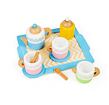 Bigjigs Toys Čajový set s podnosem