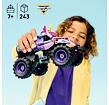 LEGO® TECHNIC 42220 Monster Jam™ Sparkle Smash™ s natahovacím motorem