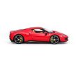 Bburago - RACE+PLAY, Ferrari 296 GTB, červená, 1:18
